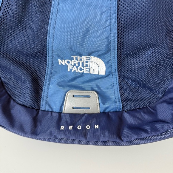 The North Face Recon Backpack Hiking School Laptop Outdoor‎ Blue Pink Orange - Picture 7 of 15
